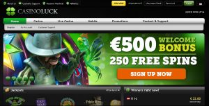 Casino Luck Homepage