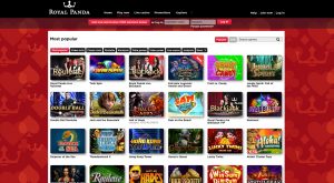 Royal Panda Casino Games